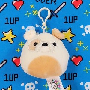 Squishmallow Brock the Bulldog 3.5" UltraSoft Stuffed Animal Toy Plush NWT 2020